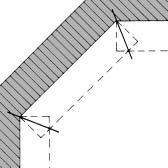 6 Mitring by the projection method To illustrate this technique, let s take a bay window as an example.