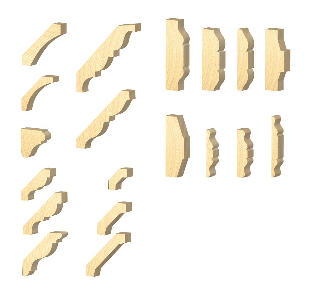 Section 5 MOULDINGS Cornices and Belt Rails. 5 5.2 Cornices 5.3 Belt Rails TYPE C53 190 x 31 $18.51 $23.90 $2.70 TYPE D-2 140 x 19 $10.58 $14.52 $1.50 TYPE D 93 x 19 $6.61 $8.88 $0.