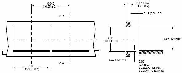 8. PCB layout and Bezel