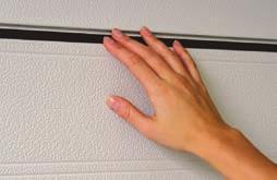 ensure energy efficiency Patented Finger Protected System for safety White Almond Taupe Size Availability Our doors are available in the following opening sizes for single and double car garages and