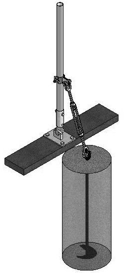 For rafter pipe diameters greater than what is shown, consult the instructions that shipped with the kits to properly attach the anchor mounting brackets.