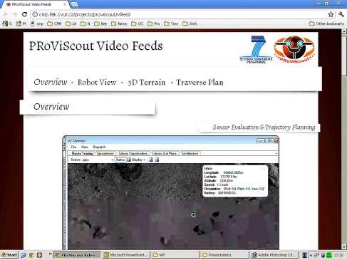 Live Video Feed Web Page