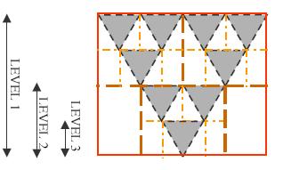 A multiband fractal monopole antenna, based on the Sierpinski gasket, was first introduced by Puente et al. (1996) with a flare angle of α and a self-similarity scale factor ofδ. Figure7.
