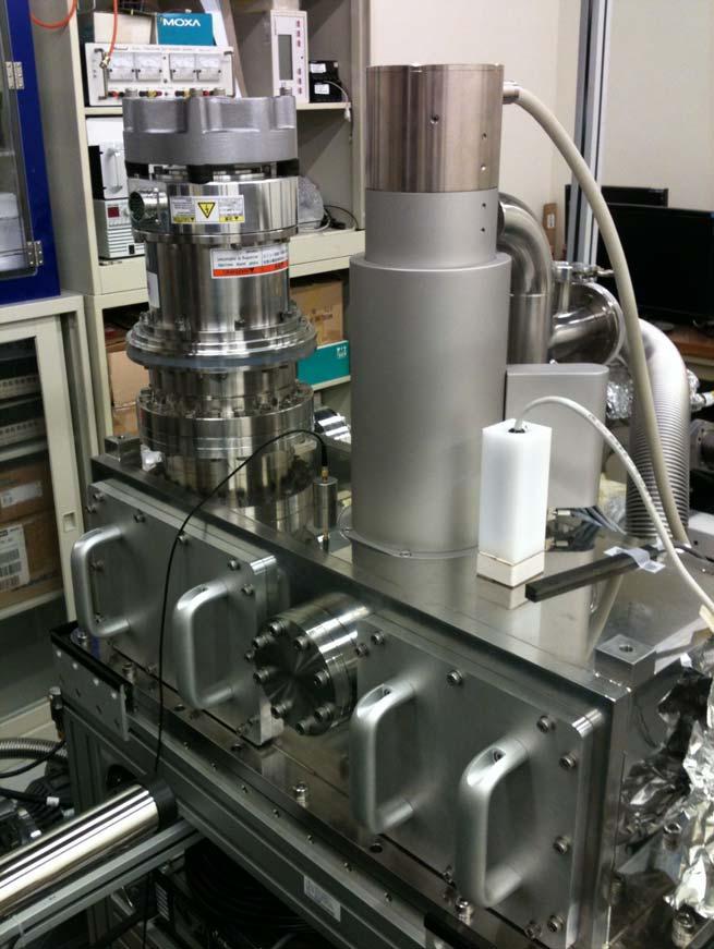 of the test system of the nano-probe