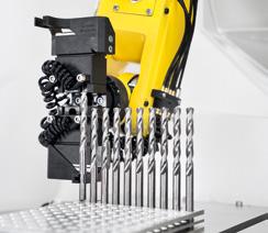 Customer-specific tool handling Tool handling in the is tailored precisely to customer requirements: indexable inserts can be clamped automatically in series or in alternating series.