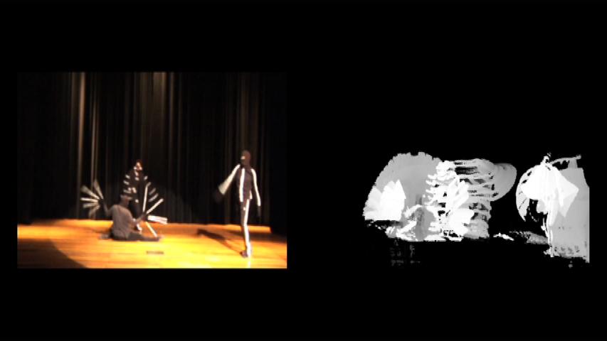 Interactive Art Motion Capture Dance