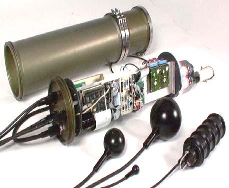 Figure 1. Telesonar Testbed hardware. The second issue is whether we can predict the field accurately enough to localize a source using the echo pattern as a fingerprint of target location.