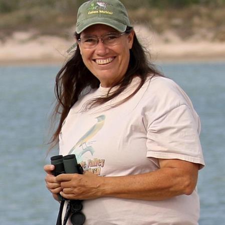 TOUR LEADERS & GUIDES Mary Gustafson is a self-employed, full-time birding guide in the Lower Rio Grande Valley of Texas.