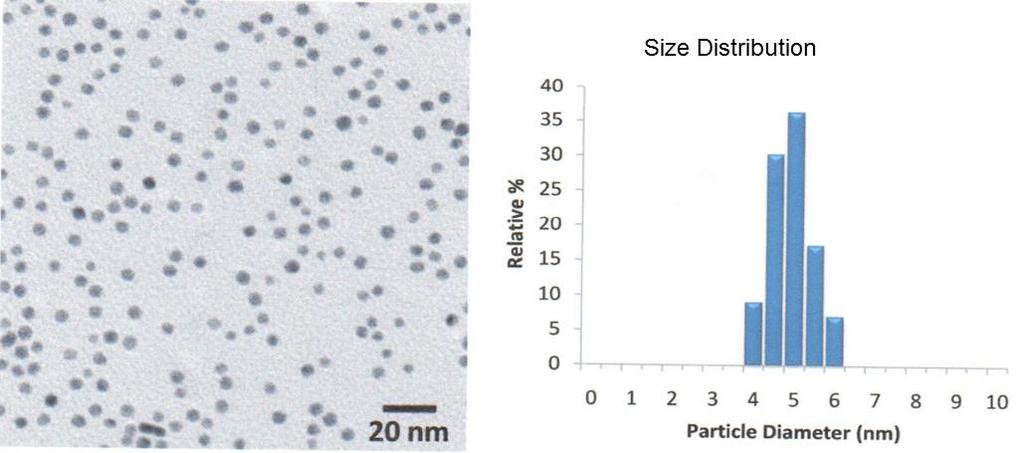 128 5.4 Gold Nanoparticles In this experiment we push the resolution limit of the NOSM module by attempting topographic imaging of 5 nm gold nanoparticles (Tedpella, # 82150-5). Figure 5.