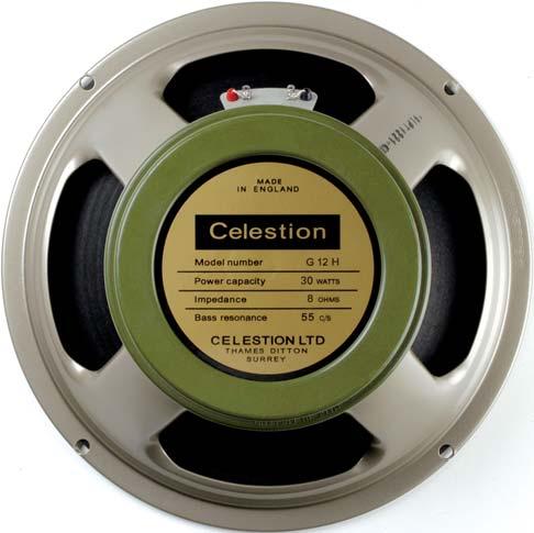 G12M The original G12M of the 1960s was Celestion s first guitar speaker to use a ceramic magnet and paved the way for high power guitar amplifiers.