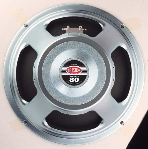 CELESTION ORIGINALS As the original name in guitar loudspeakers, nobody knows more about manufacturing guitar drivers than Celestion.