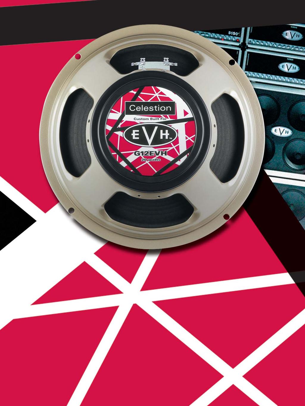 Throughout his career, whether in the studio or on the stage, the Celestion 20-watt Greenback has played an essential role to Edward Van Halen in making the tones that rewrote the book on guitar