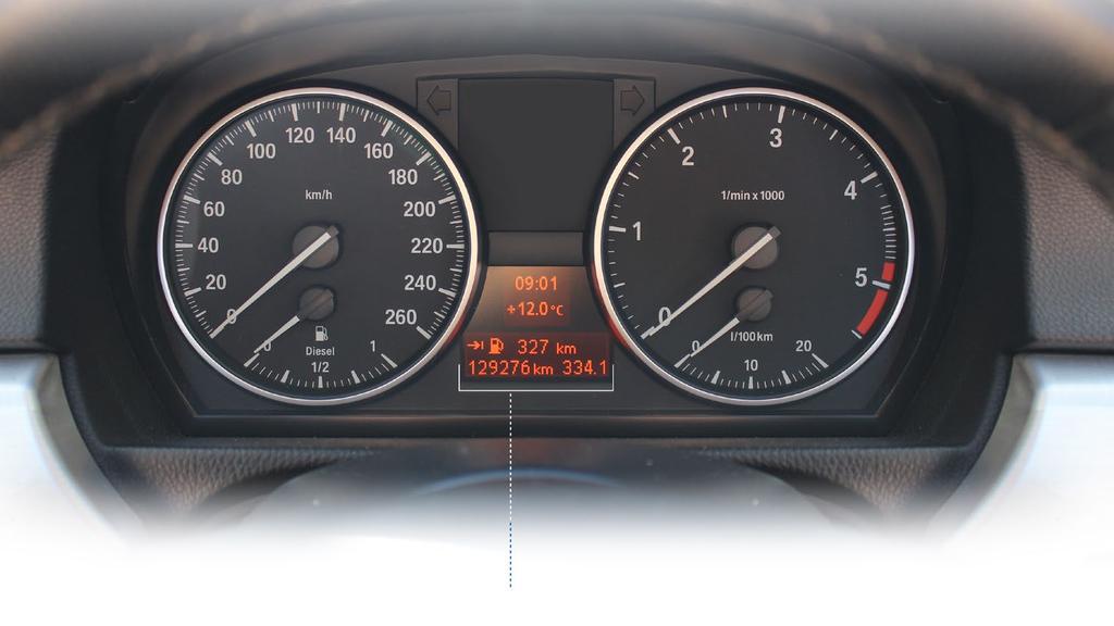 DASHBOARD GAUGES TO BE VISIBLE IN ONE PHOTO FROM INSIDE YOUR VEHICLE 8 NOT IMPORTANT Please note that the steering wheel, seats, pedals, gears and