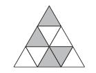 (b) Complete this shape so that it has rotational symmetry of order