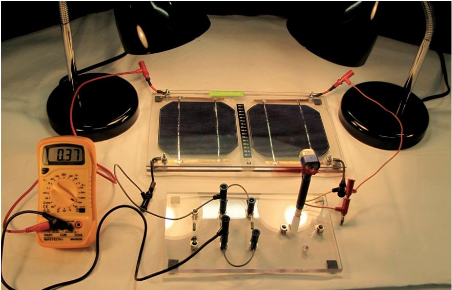 The purpose of this activity is to investigate the current and voltage output of photovoltaic cells when connected to various loads.