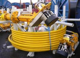 Thermoplastic hose umbilicals Electrical cables Long distance Deep water High pressures