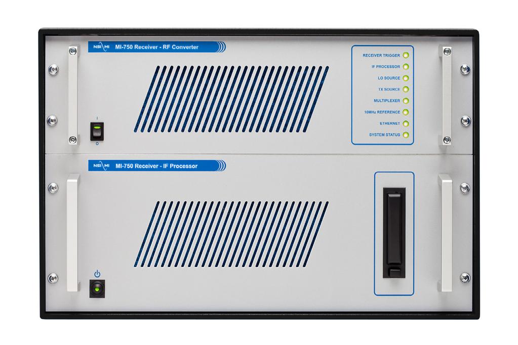 Advanced Digital Receiver MI-750 FEATURES Industry leading performance with up to 4 M samples per second 135 db dynamic range and -150 dbm sensitivity Optimized timing for shortest overall test time