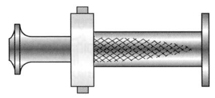 Drive pins are manufactured with a 0.143" diameter shank in various lengths. Knurled shank designs are available to increase performance in steel base materials.