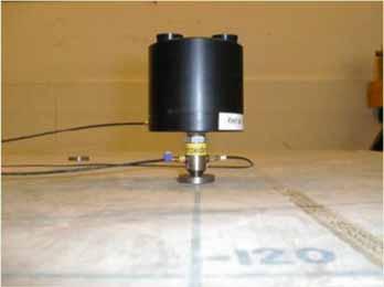 Vibrator + impedance head Impedance (F/v) Mobility (v/f) Vibrator on
