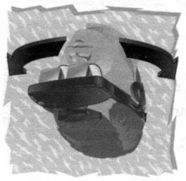 Figure 2: VIO I-Glasses Pitching (Virtual I-O, 1995). Figure 1: Animated Hand for 5DT Glove.