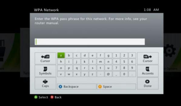 Second, scroll over to the setting tabs on the Xbox 360 dashboard and select System (Figure 1). Under this tab select Network Settings and a list of options should appear.