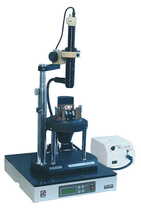 Solver EC Professional specialized SPM systems Description The Solver EC is designed to study in situ the surface morphology of single- and polycrystal electrodes during electrochemical processes in