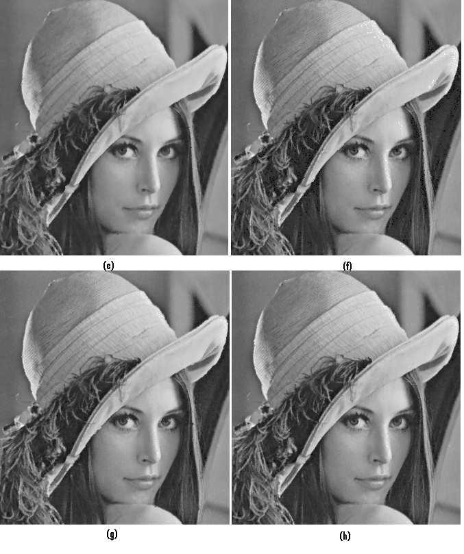 Fuzzy Rule based Median Filter for Gray-scale Images 119 Figure 4: (a) Original Lena image, (b) Lena image corrupted with 20% fixed-valued impulse Figure noise, 4.