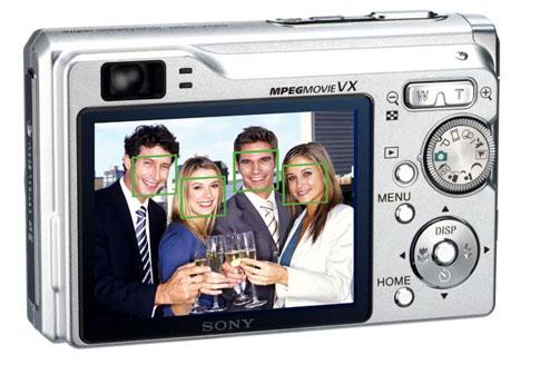 Face detection Many new digital cameras now