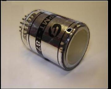 RADIATION HARD PHOTOMULTIPLIER TUBE PMT-187 OF HIGH IMMUNITY TO MAGNETIC FIELDS Photomultiplier tube of PMT-187 series has bialkali photocathode and 15-cascade secondary-electronic amplifier with