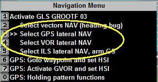 Internal refers to sources internal to the EFIS system. The Analog navigation inputs have the lowest priority> Note on Analog sources: The same CDI input is used for VOR and ILS.
