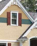 Mitered Outside Cornerposts Add a beautiful finishing touch to your siding. Available in all styles except Half-Rounds.