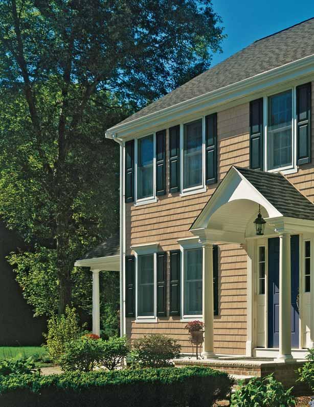 Molded from real cedar shingles, Cedar Impressions offers the most natural looking cedar shingle siding
