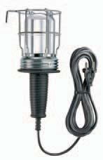 4 800 Inspection lamps for 230 V, with protective glass and E 27 holder, 5 m cable, hangup hook, without bulb Prod No 4 800 0