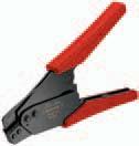 4 980 Crimping tools for wire end ferrules, crimping according to DIN 4228, forced lock ensures quality crimp, one crimp nest
