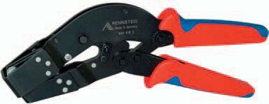 0 1 4 99 Notching pliers for wiring ducts special pliers for notching out the web segments of wiring ducts variable cutting depth flow principle 80 maximum within one cut clean, burrfree cut through