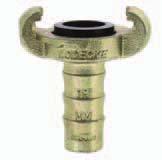 578 Jaw couplings malleable cast iron, with bushing For hose diameter 13 19 25