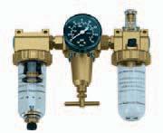 59 Pressure regulator standard series, relieving, brass housing 59 3 59 3 59 3 Internal thread 59 Overall length Total width Manometer diameter Control range Flow volume inch bar m 3/8 1/2 1 1 2 3