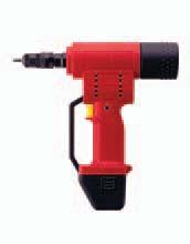 tools electromechanical all tools are cordless and operated with 12 V output voltage Incl quick charger and sheet steel case AccuBird 8 018 : Working range: Blind rivets up to 5 Ø all materials