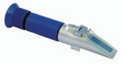 Handheld refractometer for checking emulsions and grinding solutions as well as coolants and lubricant liquids Advantages: longer tool life expectancy, prevention of rust due to emulsions mixed with