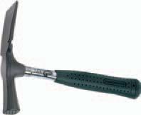 DIN 7239, with tubular steel shaft, shaft fixing and plastic handle, with magnetic nail holder, painted black, GS tested 1 039 Carpenters roofing haer/slaters haer DIN 7239, as Prod 1 038; however,