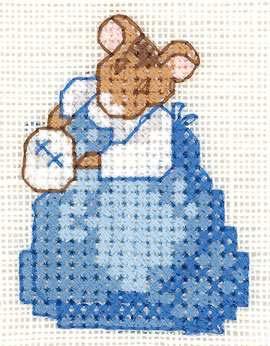 Page 4 Color Stop Thread Sheet Blue Sewing Mouse Adapted from a design by Donna Giampa #4510 14 ct 32 x 45mm (1.28 x 1.77 ) #4511 16 ct 27 x 38mm (1.06 x 1.48 ) #4512 18 ct 25 x 35mm (.99 x 1.