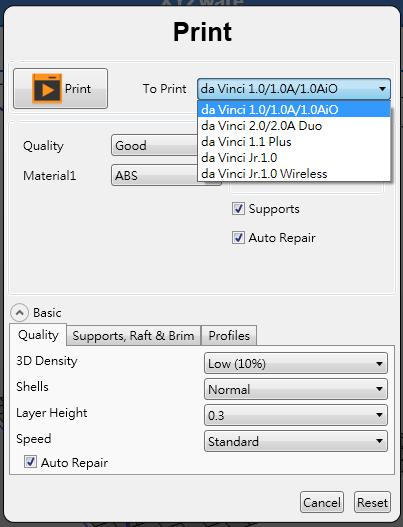 6. Print Setup You can modify the printing results by changing the printing preferences.
