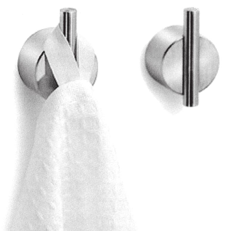 DO NOT 5. A towel holder is shown below. Chamfered edge Metal stem Enlarged view of the top of the metal stem. (a) The stem was made from a silver coloured metal that does not rust.