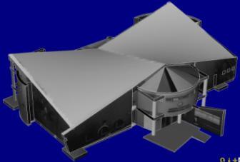 5.2.3 Crearea modelului 3D final al clădirii Decanat Modelul 3D al clădirii (figura 5.