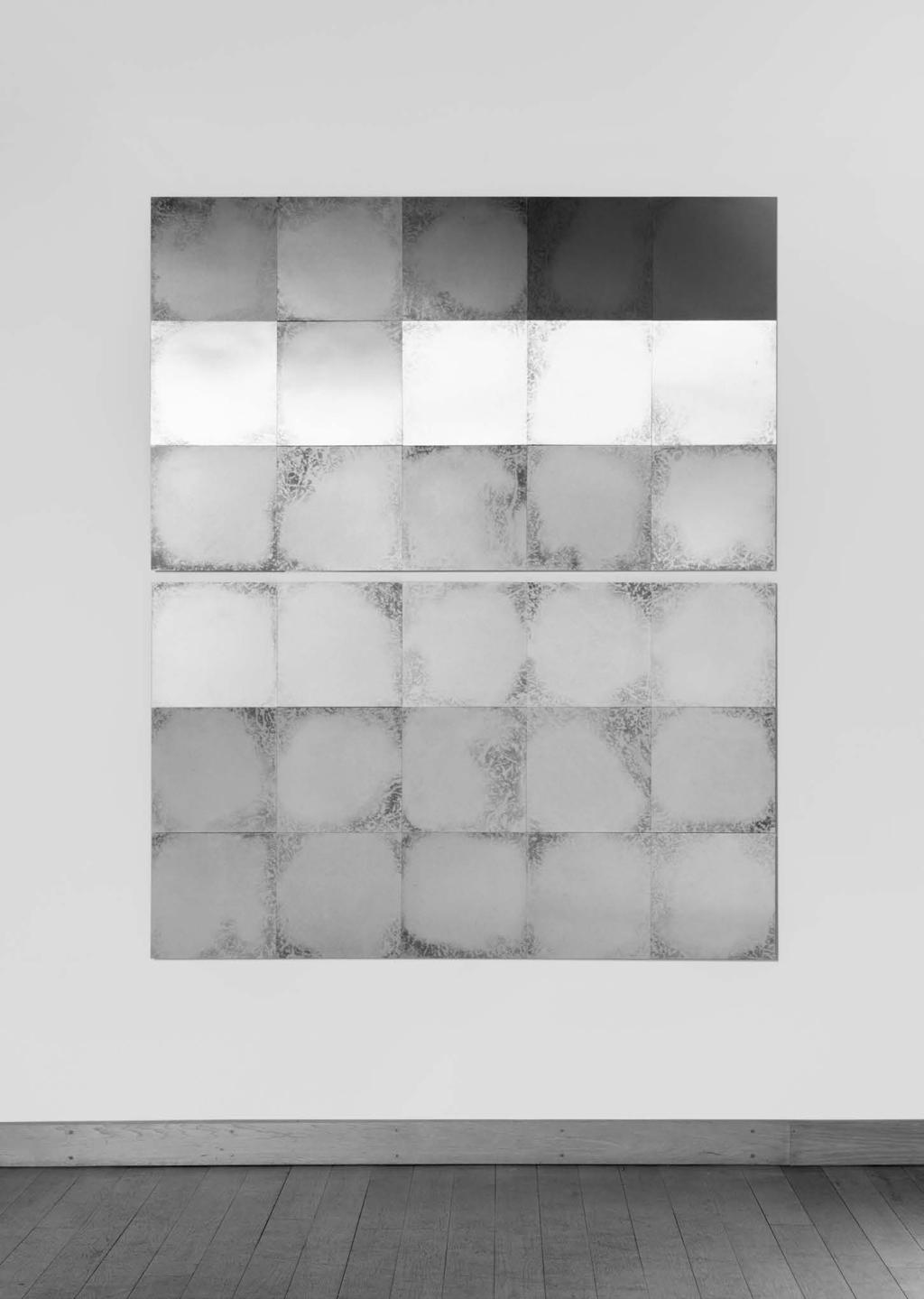 Sibirisches Licht 2016 prints of surfaces of Sibirisches Licht (2008) silkscreen