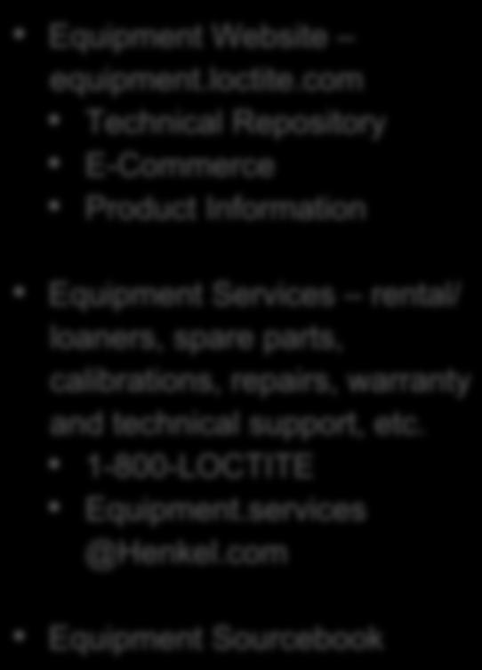 Equipment Resources