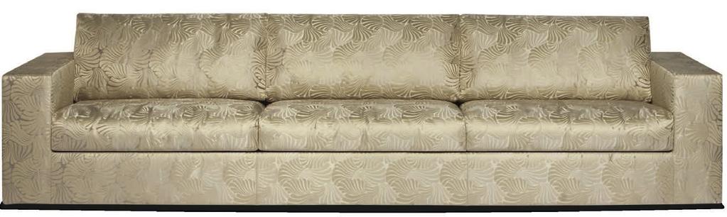 CANALETTO Canaletto is a classic sofa with essential lines. It features two width options for what concerns both the armrests (22 or 30 cm) and the seats (80 or 90 cm).