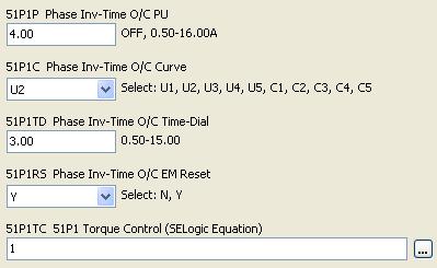 Step 1 In ACSELERATOR QuickSet, select Group 1 > Set 1 > Winding 1 Elements.