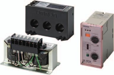 otor Protective Relay CS DS_E Solid-state Relay Provides Three Operating Functions in a Compact Package Prevents burnouts in 3-phase induction motors due to overcurrent, open-phase, or reverse-phase.
