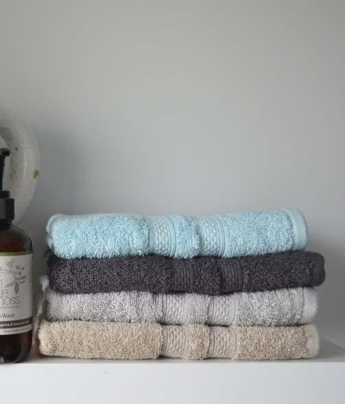 BATHROOM 15. Hampton Towels Wrap yourself in luxurious comfort with our Hampton towel range.
